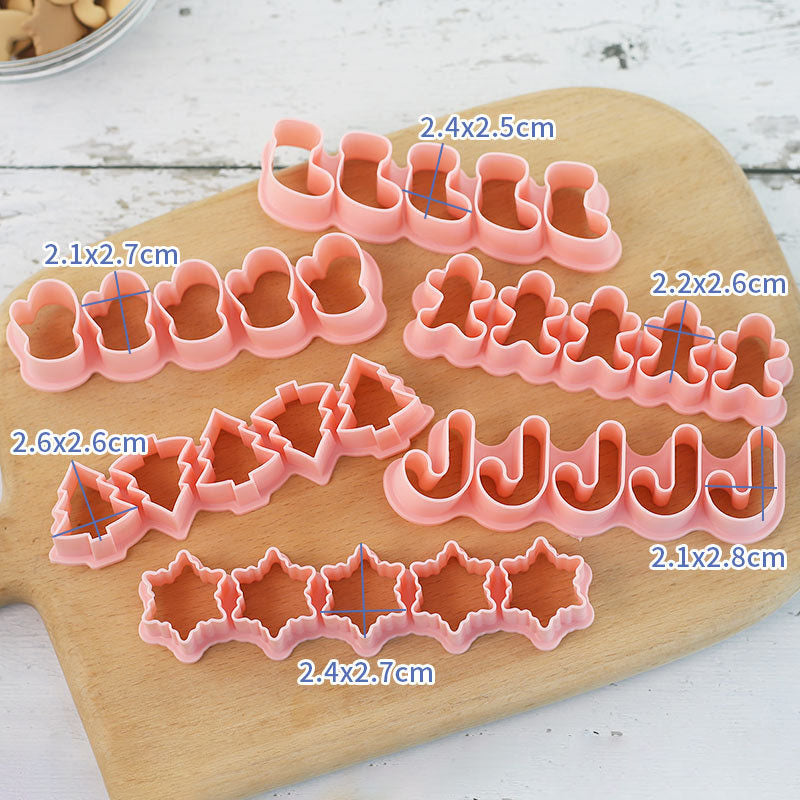 Cetakan Kue Kering Multi Cookie Cutter Adonan Cookies Mold Seri Natal Halloween