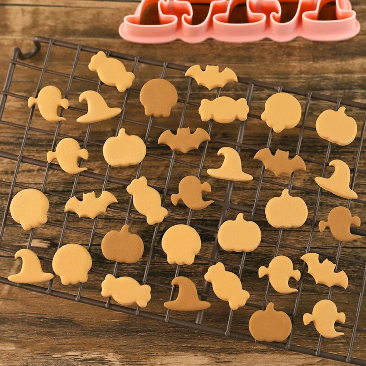 Cetakan Kue Kering Multi Cookie Cutter Adonan Cookies Mold Seri Natal Halloween