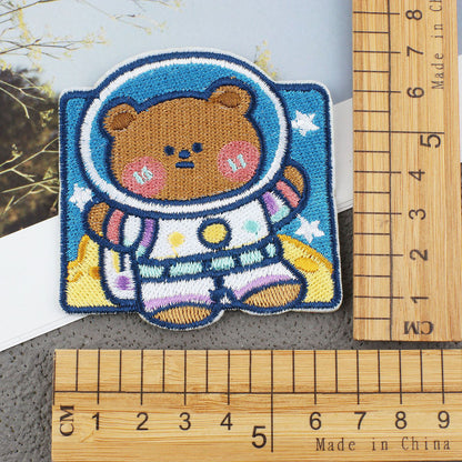 Bordir Patch Karakter Kartun Astro Mixed Series Iron On Iron Patch Setrika Baju