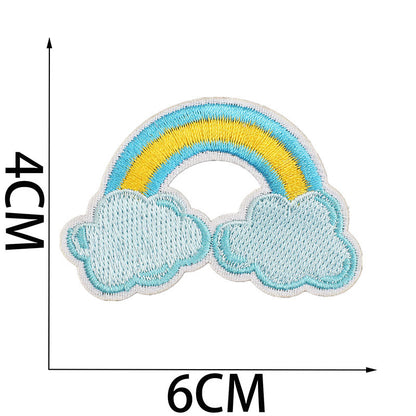 Bordir Patch Karakter Kartun Baby Girl Boy Shower Series Iron On Iron Patch Setrika Baju