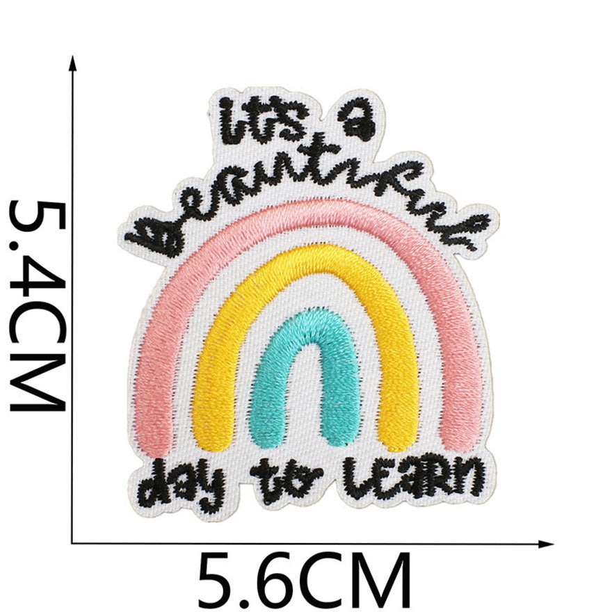 Bordir Patch Kata Kata Tulisan Pesan Inspirational Quote Words Series Iron On Iron Patch Setrika Baju A
