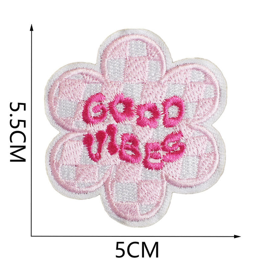 Bordir Patch Kata Kata Tulisan Pesan Inspirational Quote Words Series Iron On Iron Patch Setrika Baju A