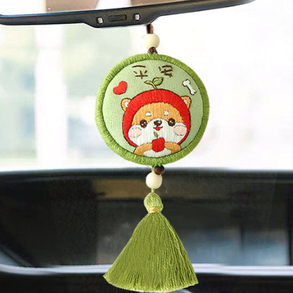 DIY Set Gantungan Sulam Animal Pendant Embroidery Kit 2