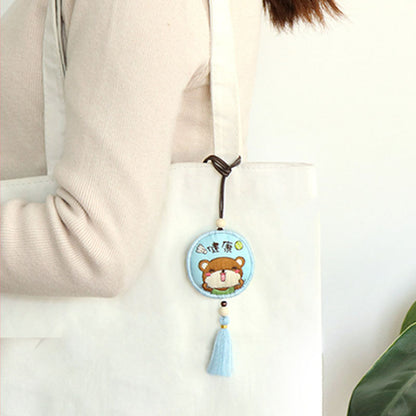 DIY Set Gantungan Sulam Animal Pendant Embroidery Kit 2