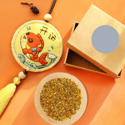 DIY Set Gantungan Sulam Animal Pendant Embroidery Kit 2