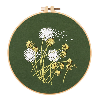 DIY Paket Sulam Tangan Set Menyulam Hand Embroidery Needle Kit Jahit Bordir seri A