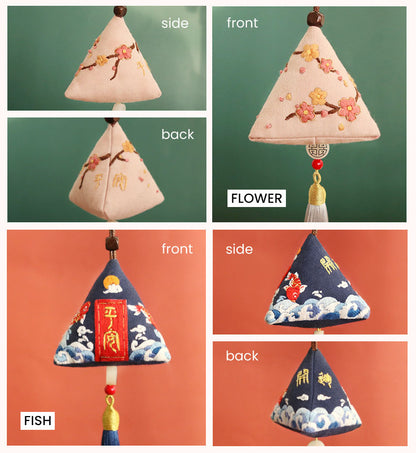DIY Set Gantungan Sulam Animal Pendant Embroidery Kit Car Accessories 3