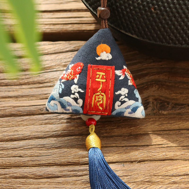 DIY Set Gantungan Sulam Animal Pendant Embroidery Kit Car Accessories 3
