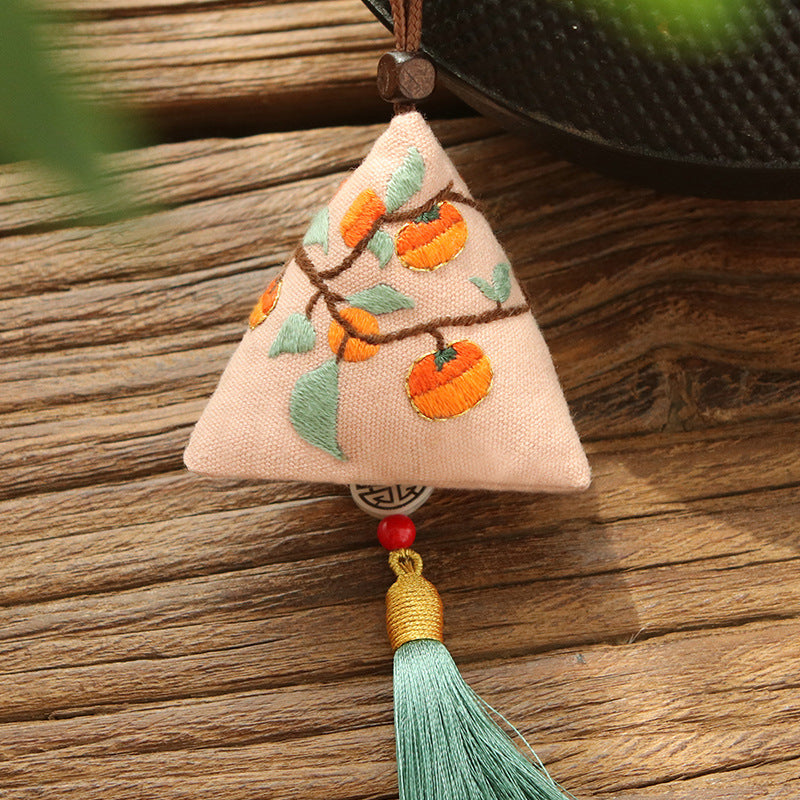 DIY Set Gantungan Sulam Animal Pendant Embroidery Kit Car Accessories 3