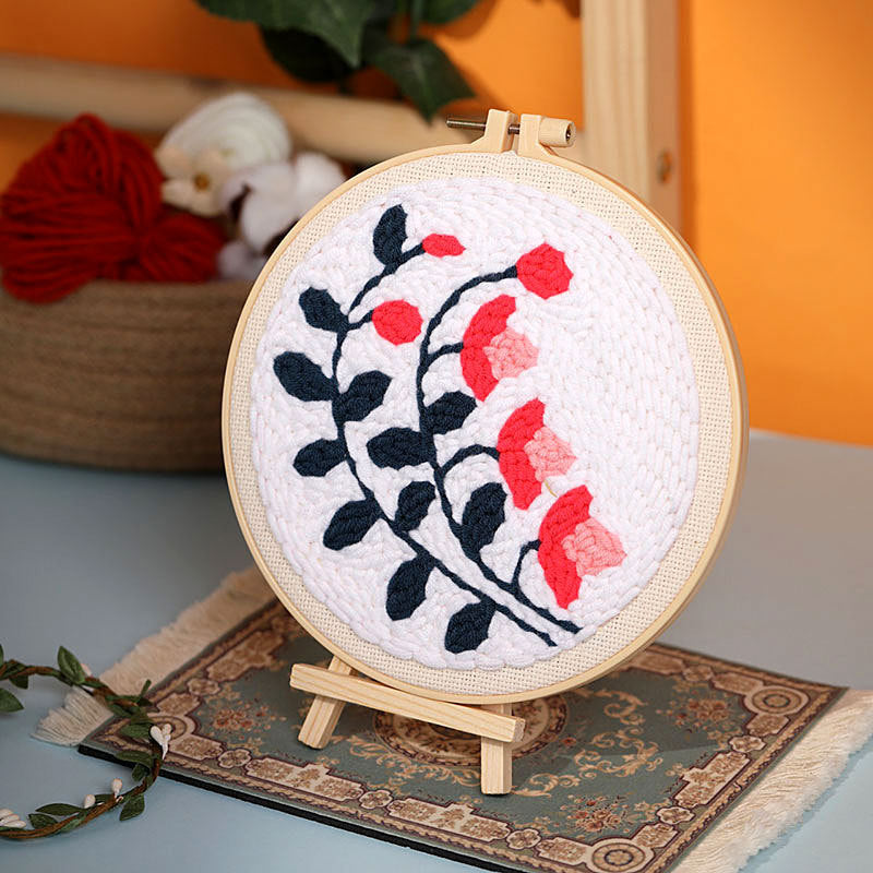 DIY Set Sulam Karakter Punch Needle Kit Seri C