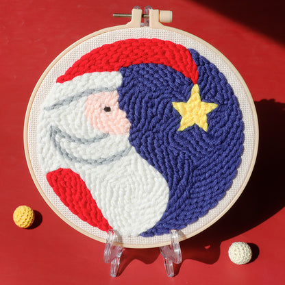 DIY Set Sulam Karakter Punch Needle Kit Seri I