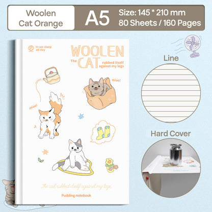 Buku Notebook A5 Hard Cover Halaman Bergaris SBCA580