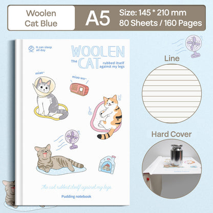 Buku Notebook A5 Hard Cover Halaman Bergaris SBCA580