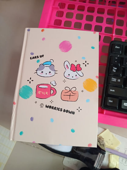 Buku Notebook A5 Hard Cover Halaman Bergaris SBCA580