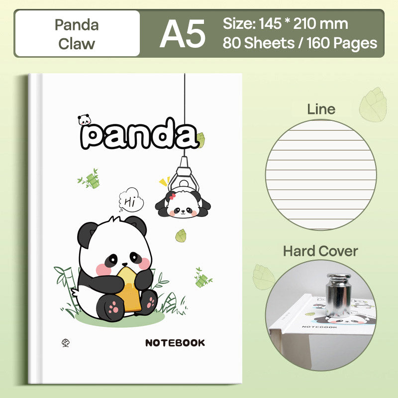 Buku Notebook A5 Hard Cover Halaman Bergaris SBCA580