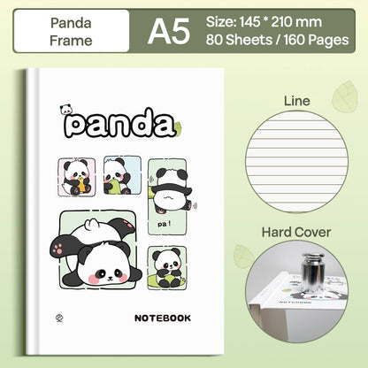 Buku Notebook A5 Hard Cover Halaman Bergaris SBCA580
