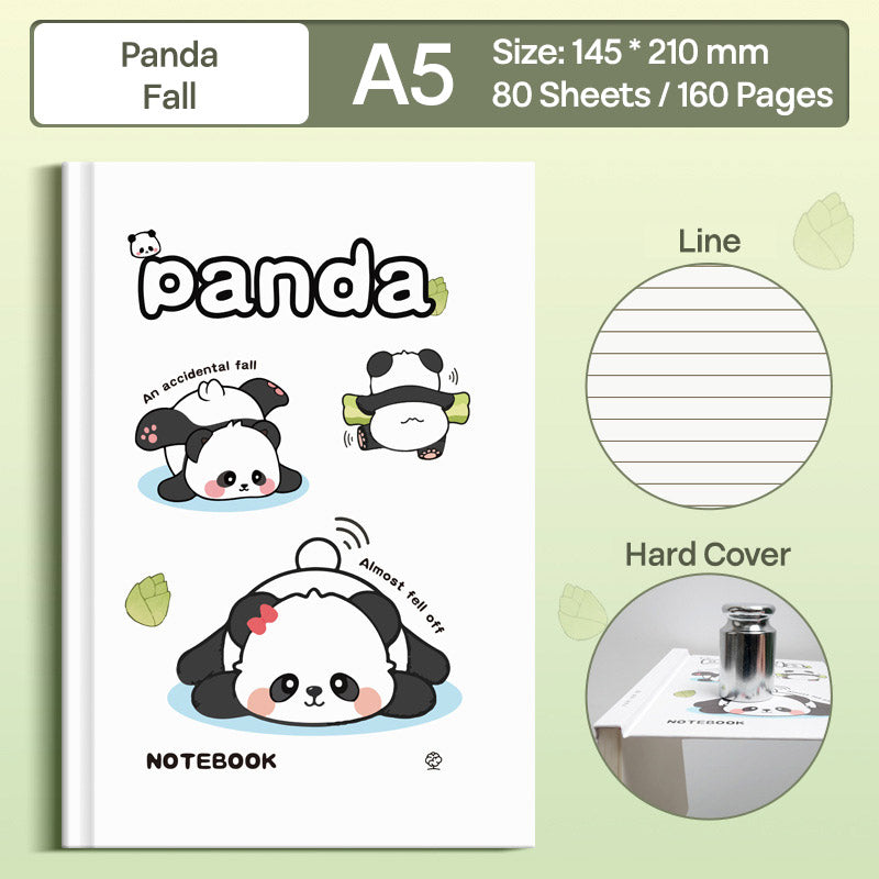 Buku Notebook A5 Hard Cover Halaman Bergaris SBCA580