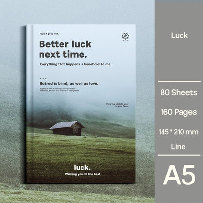 Buku Notebook A5 Hard Cover Halaman Bergaris SBCA580