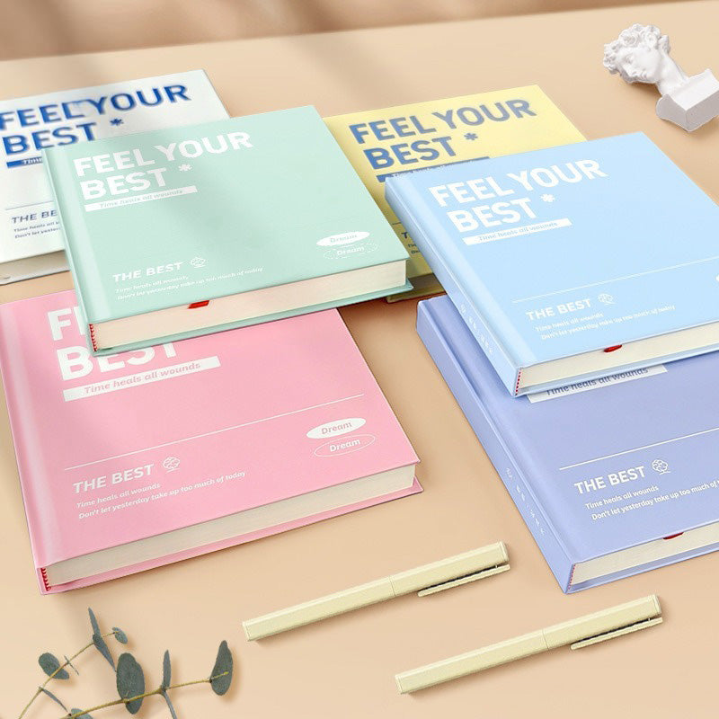 Buku Notebook Kotak Hard Cover Halaman Bergaris SBCS100