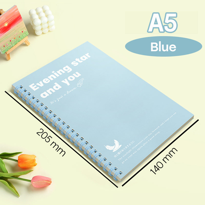 Buku Notebook A5 Full Ring Halaman Bergaris SBFA560