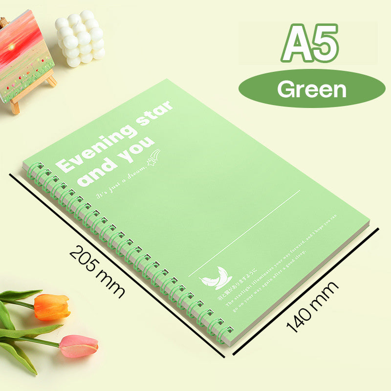 Buku Notebook A5 Full Ring Halaman Bergaris SBFA560