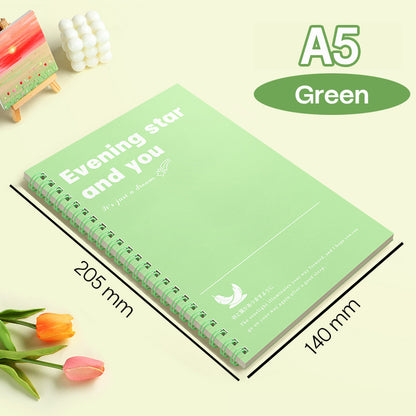 Buku Notebook A5 Full Ring Halaman Bergaris SBFA560