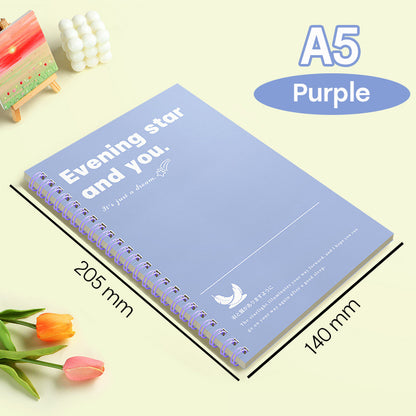 Buku Notebook A5 Full Ring Halaman Bergaris SBFA560