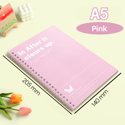 Buku Notebook A5 Full Ring Halaman Bergaris SBFA560
