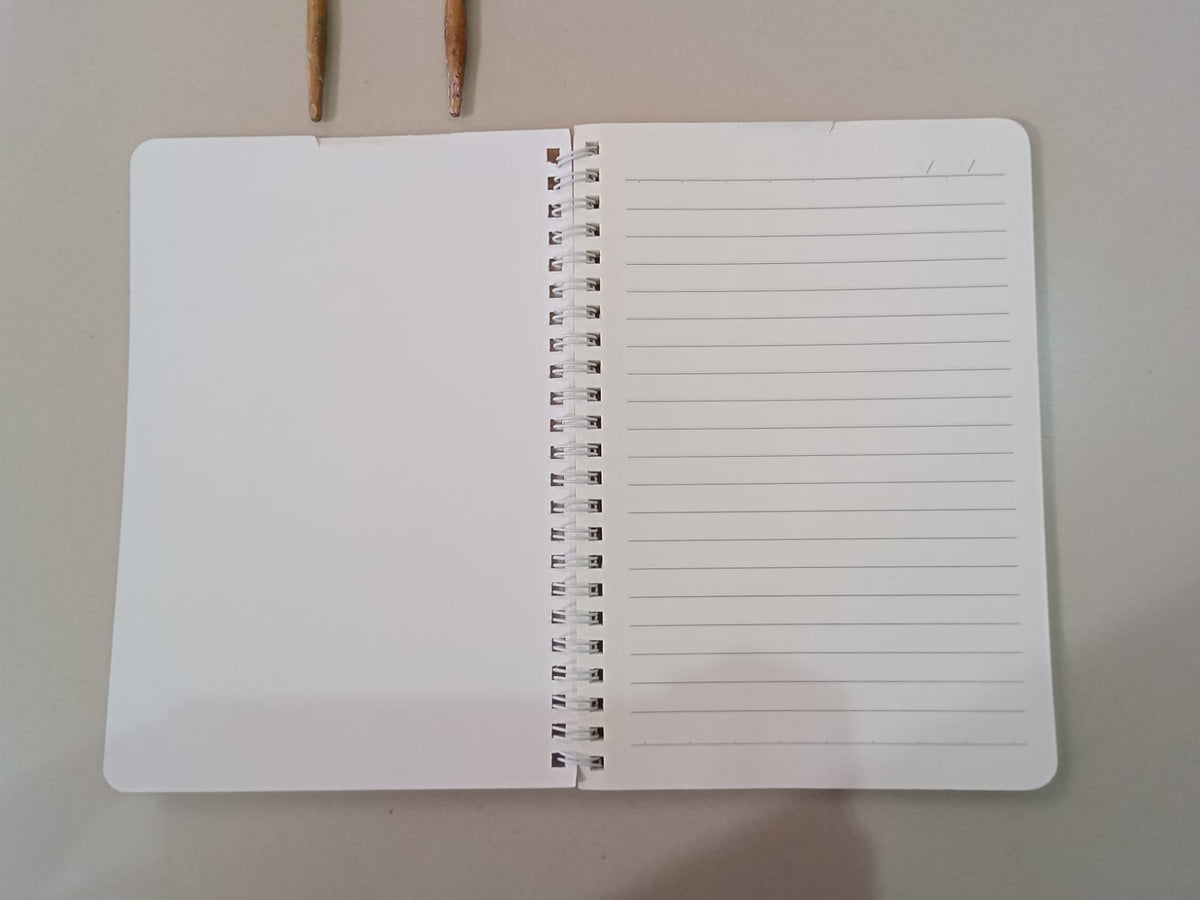 Buku Notebook A5 Full Ring Halaman Bergaris SBFA560