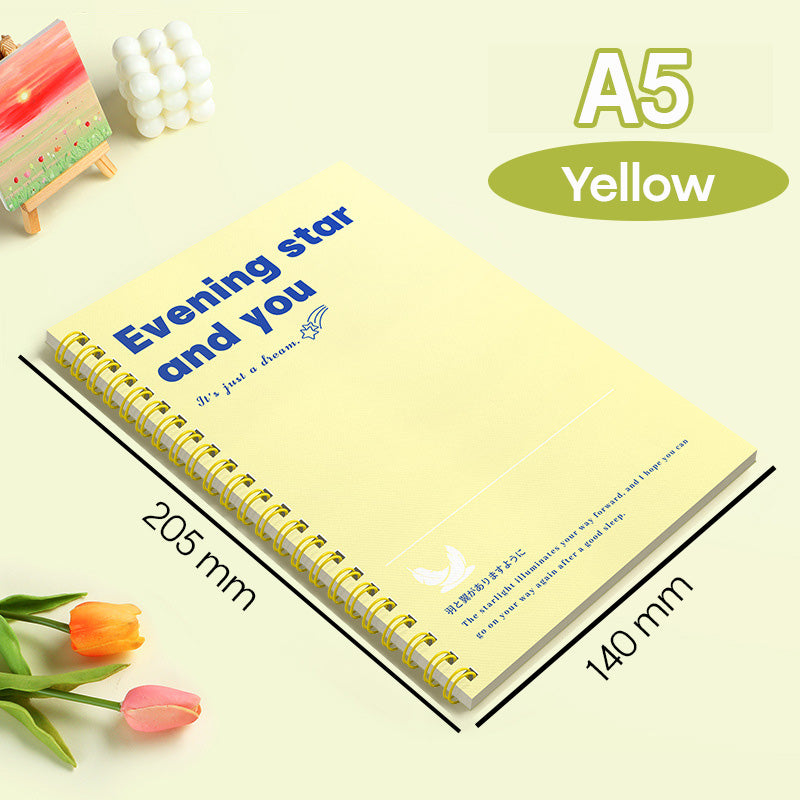 Buku Notebook A5 Full Ring Halaman Bergaris SBFA560