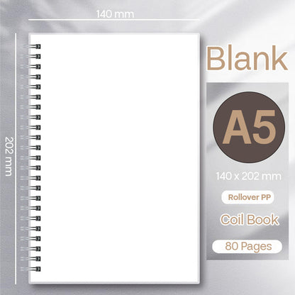 Buku Notebook Ring Atas dan Kiri A5 A6 B5 SBP SBF