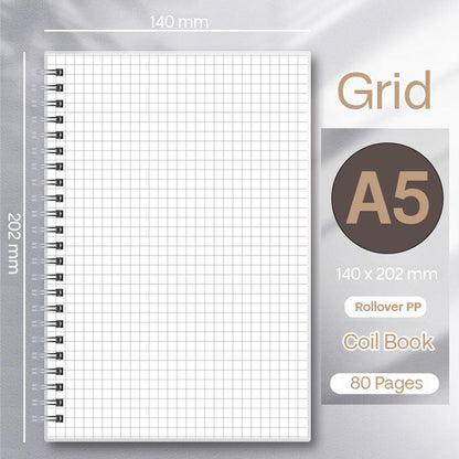 Buku Notebook Ring Atas dan Kiri A5 A6 B5 SBP SBF