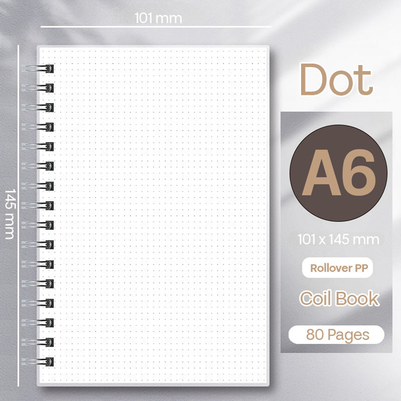 Buku Notebook Ring Atas dan Kiri A5 A6 B5 SBP SBF