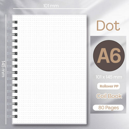 Buku Notebook Ring Atas dan Kiri A5 A6 B5 SBP SBF