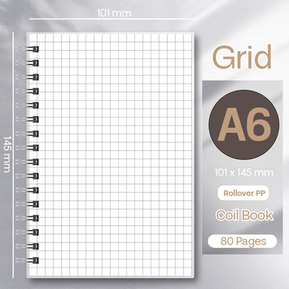 Buku Notebook Ring Atas dan Kiri A5 A6 B5 SBP SBF