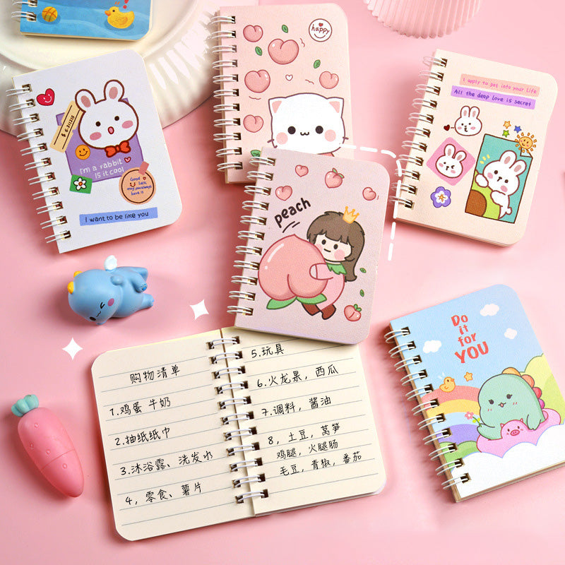 Buku Notebook A7 Full Ring Halaman Bergaris SBFA780