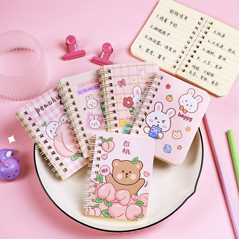 Buku Notebook A7 Full Ring Halaman Bergaris SBFA780