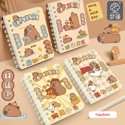 Buku Notebook A7 Full Ring Halaman Bergaris SBFA780