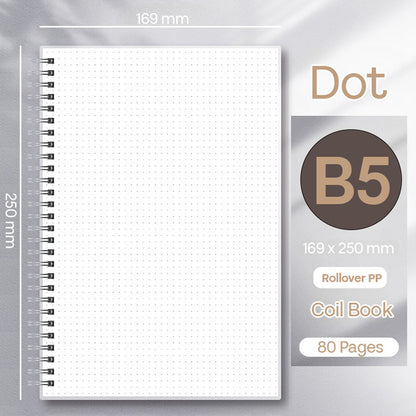 Buku Notebook Ring Atas dan Kiri A5 A6 B5 SBP SBF