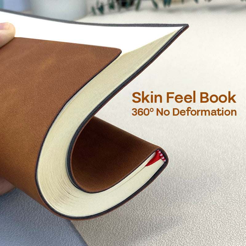 Buku Notebook A5 Kulit Halaman Bergaris SBHA580