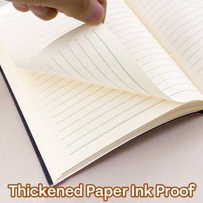 Buku Notebook A5 Kulit Halaman Bergaris SBHA580