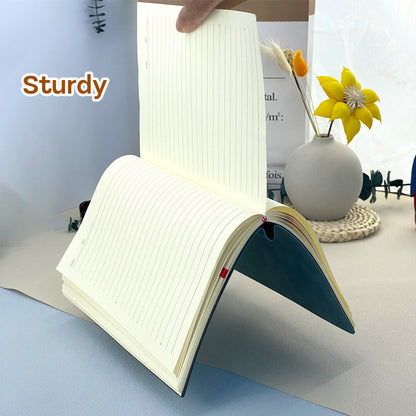 Buku Notebook A5 Kulit Halaman Bergaris SBHA580