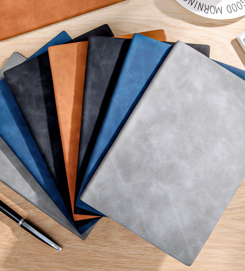 Buku Notebook A6 Kulit Halaman Bergaris SBHA680