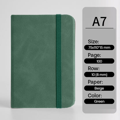 Buku Notebook A7 Kulit Tali SBHA7100