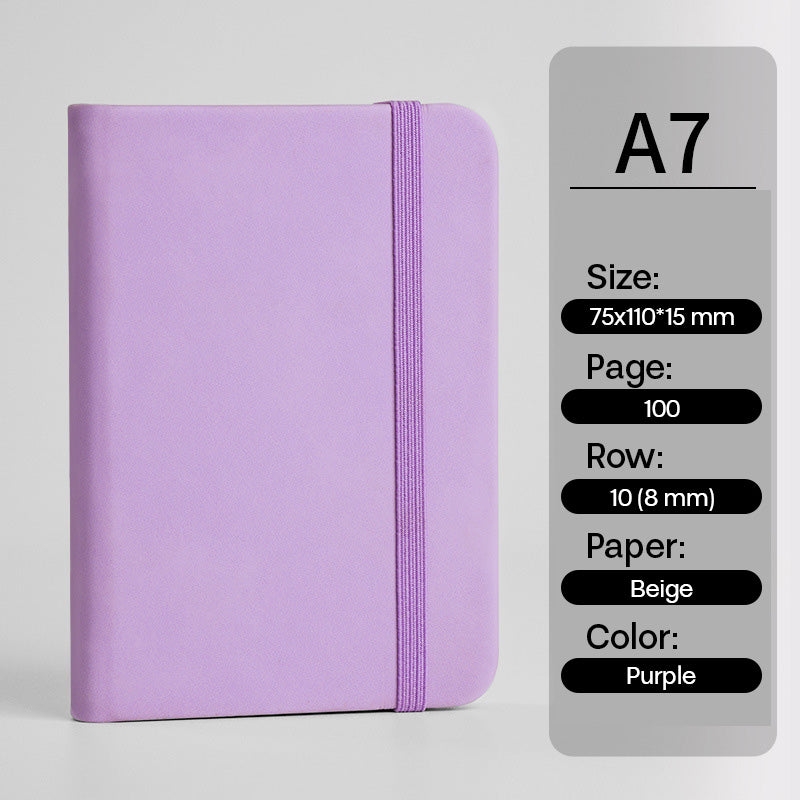 Buku Notebook A7 Kulit Tali SBHA7100