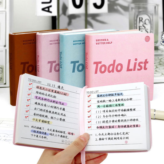 Buku Notebook Kotak Sleeve Kulit Todo List SBHS100TD