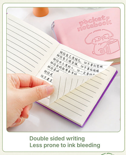 Buku Notebook Kotak Sleeve Kulit SBHS80