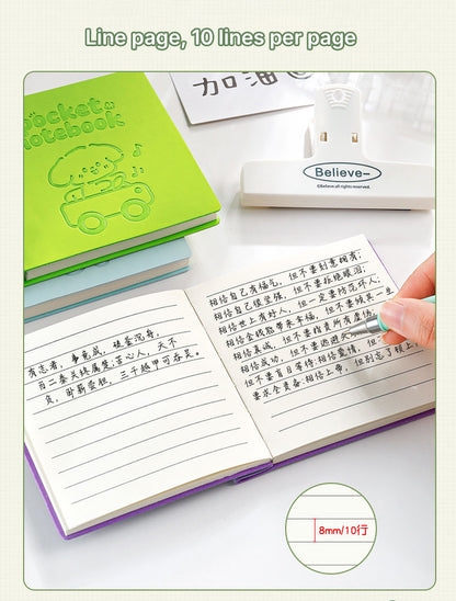 Buku Notebook Kotak Sleeve Kulit SBHS80