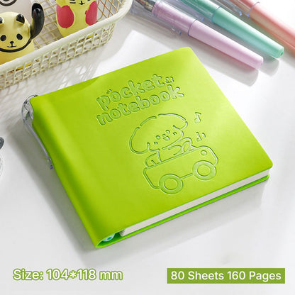 Buku Notebook Kotak Sleeve Kulit SBHS80