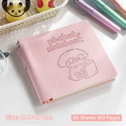 Buku Notebook Kotak Sleeve Kulit SBHS80